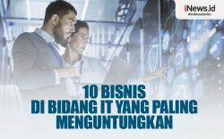 Infografis 10 Bisnis di Bidang IT yang Paling Menguntungkan