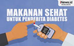 Infografis Makanan Sehat dan Enak untuk Penderita Diabetes