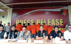 Polisi Tangkap 10 Tahanan Kabur di Riau, 4 Terpaksa Ditembak