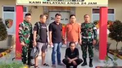Pencuri Pipa Besi Dinas Bina Marga Diamankan Personel TNI, Sempat Mengaku Pegawai Dinas PU