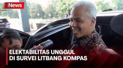 Elektabilitas Ganjar Pranowo Unggul di Survei Litbang Kompas, Begini Tanggapannya