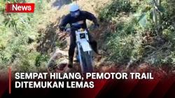 Pemotor Trail yang Hilang Ditemukan Lemas di Gunung Agropuro