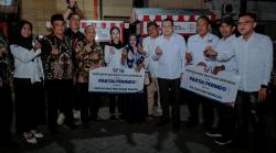 Potret Perindo Bagikan Gerobak Dorong untuk Tingkatkan Pendapatan Pedagang UMKM