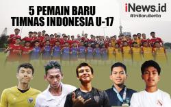 Infografis 5 Pemain Baru Timnas Indonesia U-17