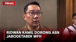 Tekan Polusi, Ridwan Kamil Dorong ASN Jabodetabek WFH