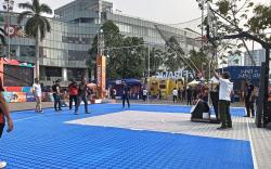 Fan Zone FIBA World Cup 2023 Ramai Pengunjung, Area Basketball 3x3 Jadi Primadona 
