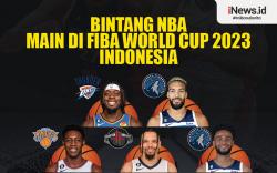 Infografis Bintang NBA Main di FIBA World Cup 2023 Indonesia