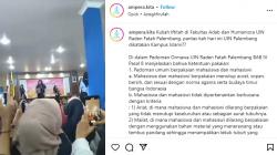 Viral Hiburan Dance Korea di Fakultas Adab UIN Raden Fatah Palembang