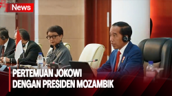 Pertemuan Bilateral, Presiden Jokowi Dorong Ekspor Kereta BUMN Indonesia ke Mozambik