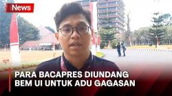 BEM UI Undang Ganjar-Anies-Prabowo untuk Adu Ide dan Gagasan