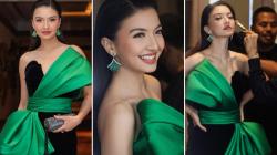 5 Potret Cantik Raline Shah Pakai Dress Berpita, Auranya seperti Bintang Hollywood