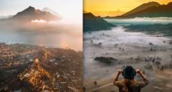 Kampung Unik di Bali, Singgah ke Tempat Terpencil Ada Desa Kabut Suasananya seperti di Atas Awan   