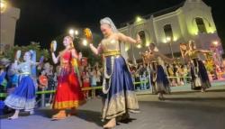 Potret Kemeriahan Kirab Budaya Nusantara di Kota Lama Semarang