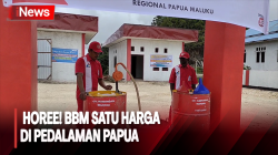 Warga Gembira, BBM Satu Harga Hadir di Pedalaman Papua