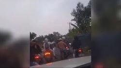 Viral Aksi Berani Pengendara Mobil Bubarkan Pelajar hendak Tawuran di Gunung Putri Bogor