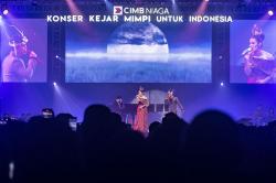 Kemeriahan Konser CIMB Niaga Kejar Mimpi untuk Indonesia 2023