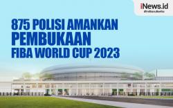 Infografis 875 Polisi Dikerahkan Amankan Pembukaan FIBA World Cup 2023