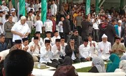 Presiden Jokowi Hadiri Haul ke-2 Anif Shah, Ayah Wagub Sumut Musa Rajekshah