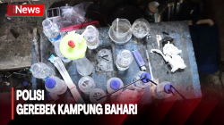 Kampung Bahari Kembali Digerebek Polisi, Amankan Alat Hisap Sabu hingga Timbangan Narkoba