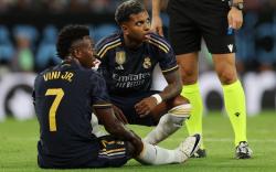 Kemenangan Real Madrid Dibayar Mahal, Carlo Ancelotti Pastikan Vinicius Junior Cedera