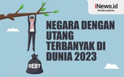 Infografis Deretan Negara dengan Utang Terbanyak di Dunia 2023