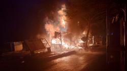 Bengkel di Palabuhanratu Sukabumi Ludes Terbakar, Diduga akibat Korsleting Listrik<