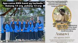 Viral Momen Haru Teman KKN Meninggal gegara Sakit, Datang 14 Orang Pulang Tinggal Ber-13<