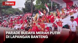 Parade Budaya Merah Putih, Warga Jakarta Padati Lapangan Banteng