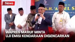 Wapres Ma'ruf Minta Uji Emisi Kendaraan Digencarkan untuk Atasi Polusi di Jakarta
