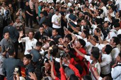 Presiden Jokowi Hadiri Rembuk Kemerdekaan Relawan Bobby Nasution
