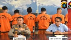 Polda Babel Tahan 11 Tersangka Kasus Pembakaran Kantor di Belitung, Ini Alasannya<
