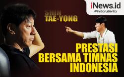 Infografis Prestasi Shin Tae-yong bersama Timnas Indonesia