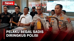 Puluhan Kali Beraksi, Dua Pelaku Begal Sadis di Jakut dan Jaktim Diringkus Polisi