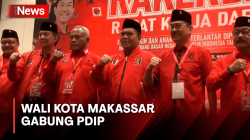 Wali Kota Makassar Danny Pomanto Gabung PDIP, Siap Menangkan Ganjar