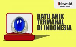 Infografis 5 Batu Akik Termahal di Indonesia