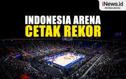 Infografis Indonesia Arena Catatkan Rekor di Hari Pertama FIBA World Cup 2023