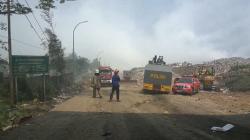 TPA Sementara Batal Digunakan, Asap Kebakaran di Sarimukti Mulai Berkurang<