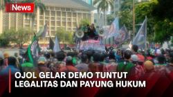 Pengemudi Ojek Online Berunjuk Rasa, Tuntut Legalitas dan Payung Hukum