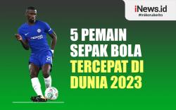 Infografis Deretan 5 Pemain Sepak Bola Tercepat di Dunia 2023