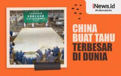 Infografis China Buat Tahu Terbesar di Dunia