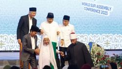 Ganjar Puji Jokowi di Muktamar Sufi Internasional 2023: Terus Jaga Perdamaian