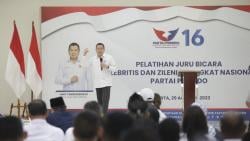 Pelatihan Jubir, HT Harap Perjuangan Partai Perindo Tersampaikan ke Masyarakat