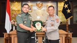 Kapolda Maluku Terima Kunjungan Pangdam Pattimura, Perkuat Sinergi TNI-Polri