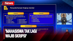 Pernyataan Lengkap Nadiem Makarim soal Mahasiswa Tak Wajib Skripsi