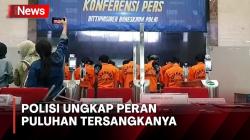 Bongkar Jaringan Judi Online, Polisi Ungkap Peran Puluhan Tersangka