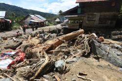 Banjir Bandang Terjang Desa Blang Meurandeh Aceh, Puluhan Warga Mengungsi