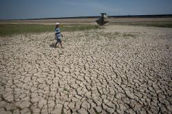 Waduk Botok Sragen Kering, 2.488 Hektare Sawah Terancam Gagal Panen