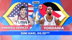 Jadwal FIBA World Cup 2023: Amerika Serikat Vs Yordania, Saksikan di vozpublica, Home of Basketball