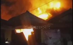 Kebakaran Landa Ruko di Rangkapan Jaya Depok, Diduga akibat Korsleting