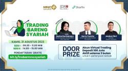 Gratis, Webinar Trading Bareng Syariah Bersama IDX Islamic dan Sharfin Indonesia Besok 